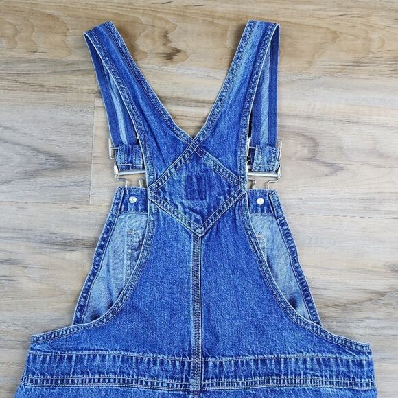 🔸️Vintage Gap Blue Denim Overalls XSmall - Picture 6 of 11